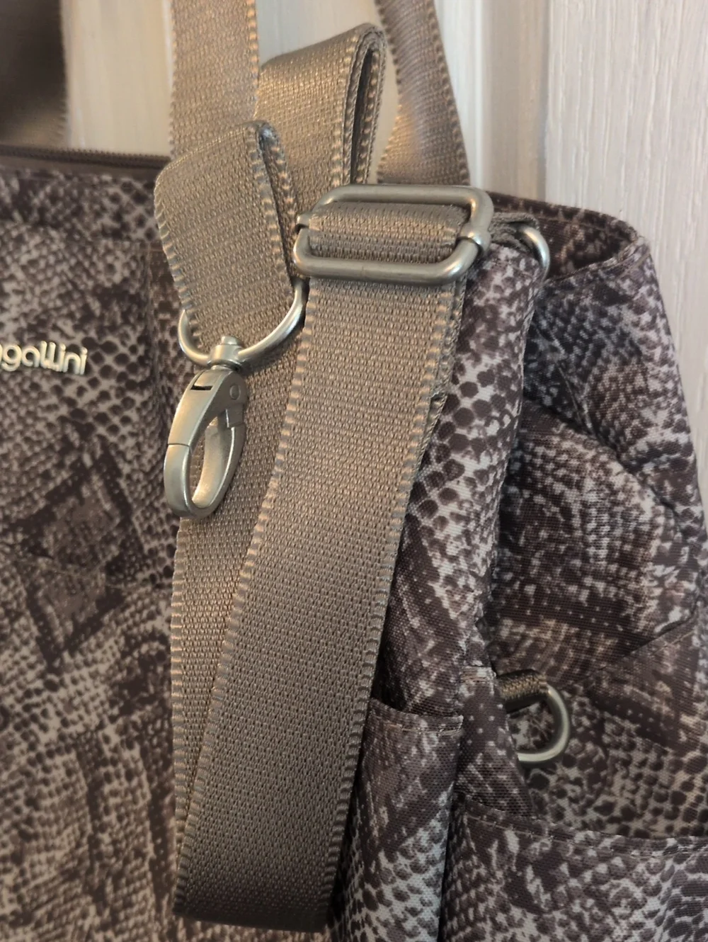 Baggallini Snake-Print The Only Bag